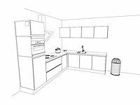Häcker concept130 topbrillant parelgrijs glanzend - afbeelding 12 van  16