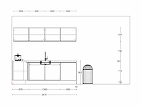 Häcker concept130 topbrillant parelgrijs glanzend - afbeelding 15 van  16