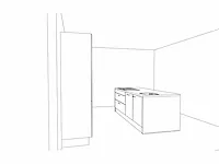 Hacker concept130 topsoft kristalwit mat - eiland keuken opstelling - afbeelding 16 van  29