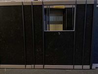 Häcker concept130 topsoft mat lak grafiet eiland keuken - afbeelding 21 van  33