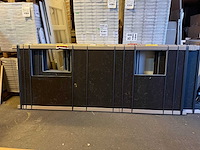 Häcker concept130 topsoft mat lak grafiet eiland keuken - afbeelding 25 van  33