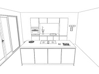 Häcker concept130 topsoft mat satijn lak eiland keuken - afbeelding 7 van  31
