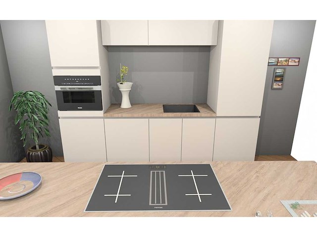 Häcker concept130 topsoft mat satijn lak eiland keuken - afbeelding 23 van  31