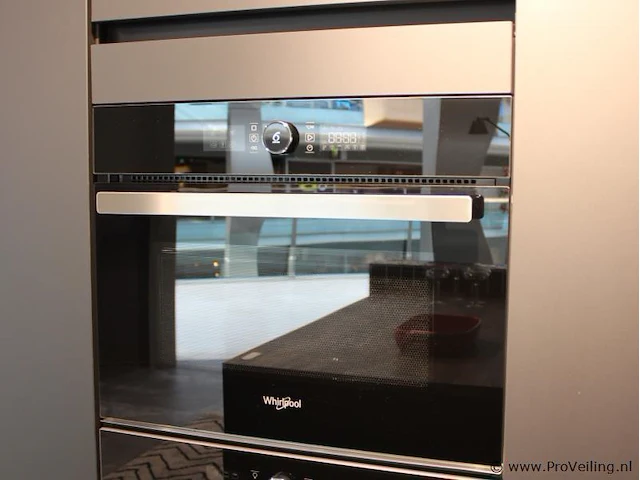 Häcker eilandkeuken met apparatenwand met apparatenwand en spoelwand - afbeelding 53 van  64