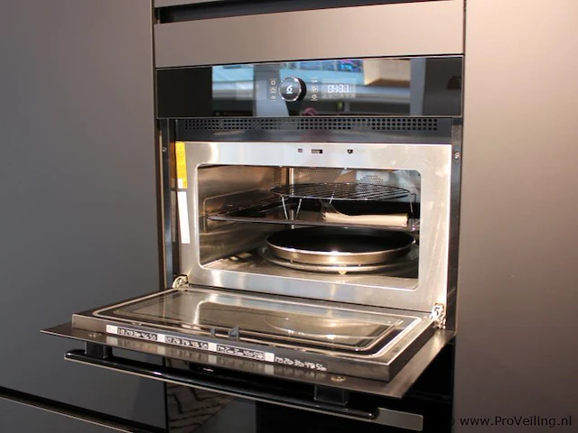 Häcker eilandkeuken met apparatenwand met apparatenwand en spoelwand - afbeelding 54 van  64