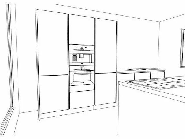 Häcker miele siemens - kitchen arrangement - afbeelding 9 van  26
