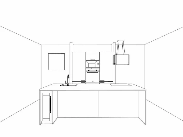 Häcker porto selection eucalyptus eiland opstelling - afbeelding 9 van  24