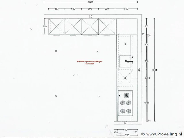 Häcker systemat hoekkeuken / apparatenwand - afbeelding 39 van  46