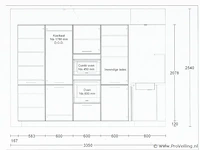 Häcker systemat hoekkeuken / apparatenwand - afbeelding 40 van  46