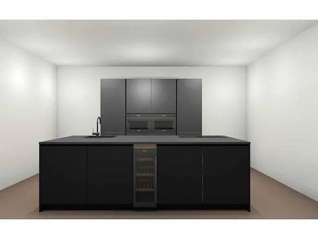 Häcker topsoft mat zwart eiland keuken - afbeelding 30 van  30