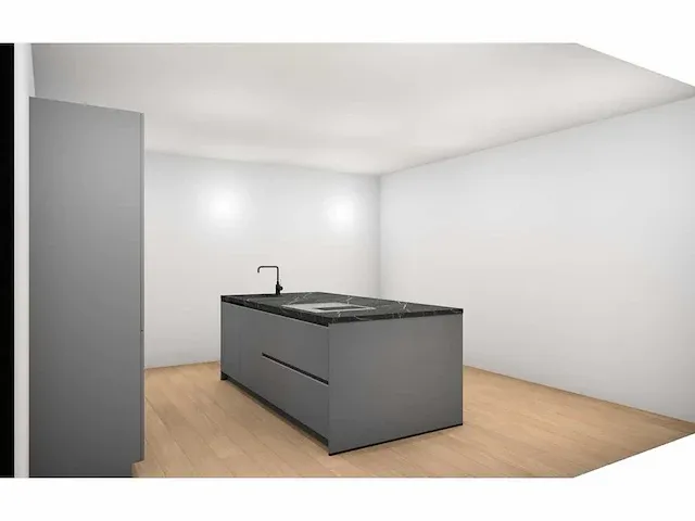 Häcker topsoft parelgrijs mat eiland keuken - afbeelding 13 van  19