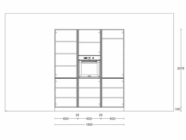 Häcker topsoft parelgrijs mat eiland keuken - afbeelding 19 van  19