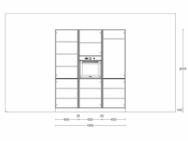 Häcker topsoft parelgrijs mat eiland keuken - afbeelding 19 van  19