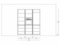 Häcker topsoft parelgrijs mat eiland keuken - afbeelding 9 van  19