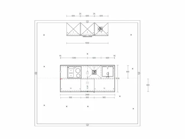 Häcker topsoft satijn mat eiland keuken - afbeelding 6 van  22