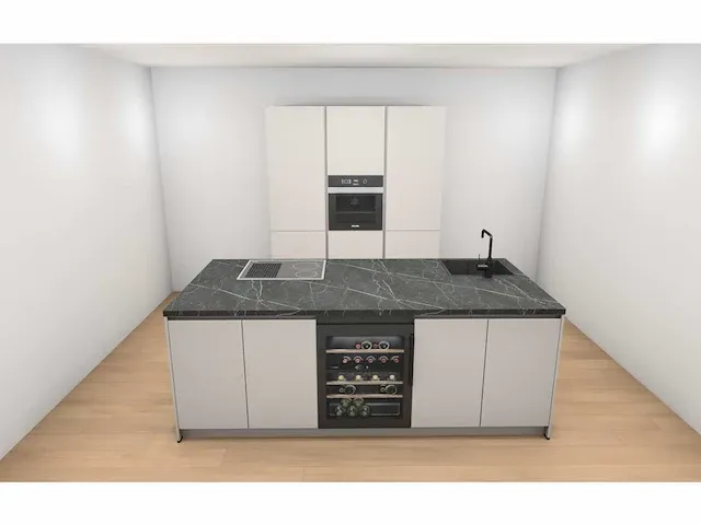 Häcker topsoft satijn mat eiland keuken - afbeelding 12 van  22