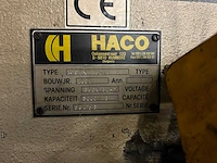 Haco - hslx 3013 - cnc guillotine shears - 2001 - afbeelding 4 van  9