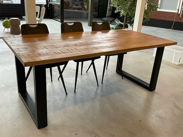 Haco.nu nadia eetkamertafel met 6 stoelen - afbeelding 4 van  5