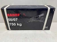 Hadef handtakel rateltakel 750kg - afbeelding 1 van  1