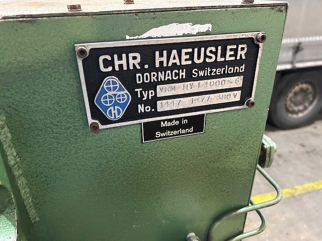 Haeusler - vrm hy l4000x6 - roll bending machine - afbeelding 3 van  11