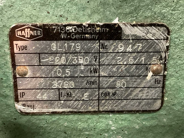 Haffner gl179 glaskraalzaagmachine - afbeelding 4 van  4