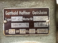 Haffner kf 20 kettingfreesmachine - afbeelding 6 van  6