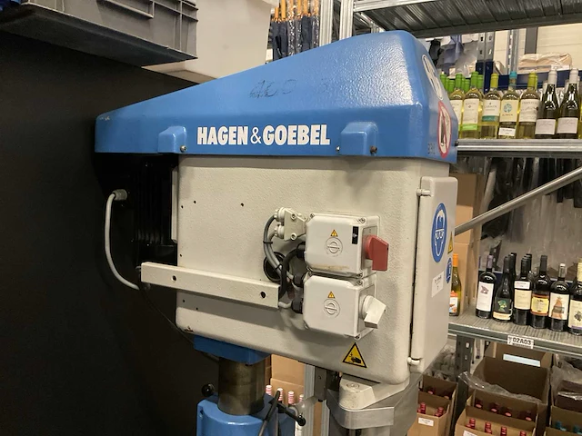 Hagen en goebel tapping machine hg 10 met tafel - afbeelding 4 van  5