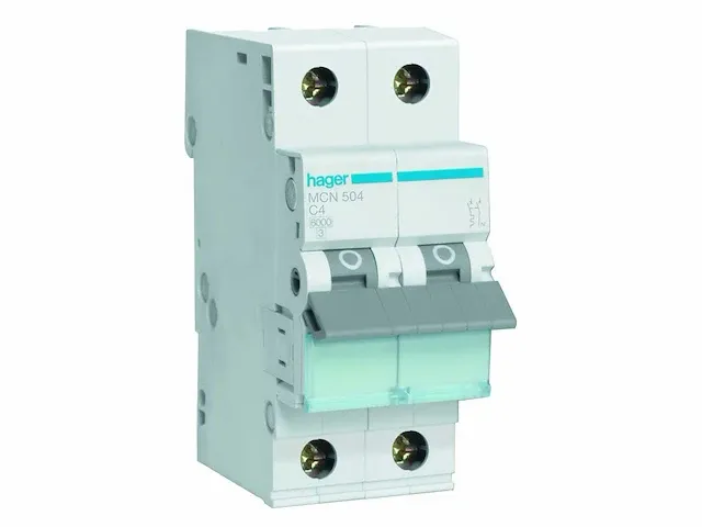 Hager - mcn504 - c4 - installatieautomaat - afbeelding 1 van  1