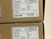 Hager gd110n mini gamma 9010 ip30 - 11 dozen - afbeelding 3 van  3