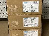 Hager gd110n mini gamma 9010 ip30 - 3 dozen - afbeelding 2 van  3