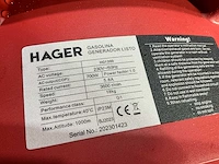 Hager hg 1200 stroomgenerator - afbeelding 8 van  8