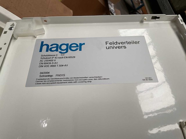 Hager panel - afbeelding 5 van  7
