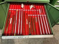 Hagro ladenkast met machinegereedschappen - afbeelding 9 van  11