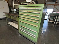 Hagro ladenkast met machinegereedschappen - afbeelding 4 van  11