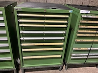 Hagro ladenkast met machinegereedschappen