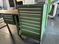 Hagro ladenkast met machinegereedschappen - afbeelding 3 van  10