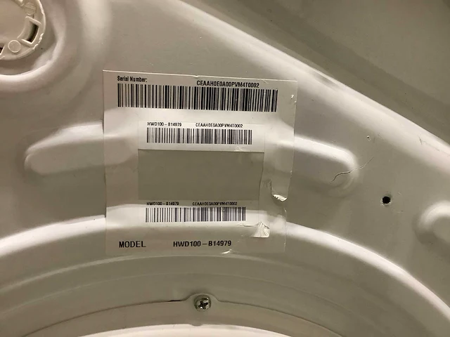 Haier - hwd100 - b14979 - wasdroger - afbeelding 10 van  10