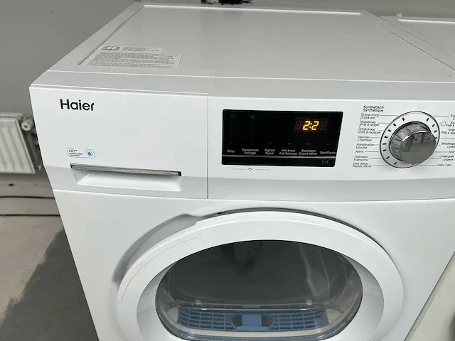 Haier - wasmachine + haier droger - afbeelding 9 van  12
