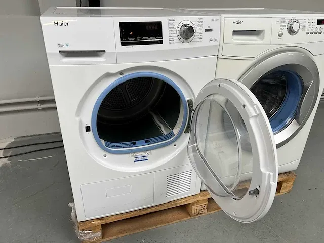 Haier - wasmachine + haier droger - afbeelding 10 van  12