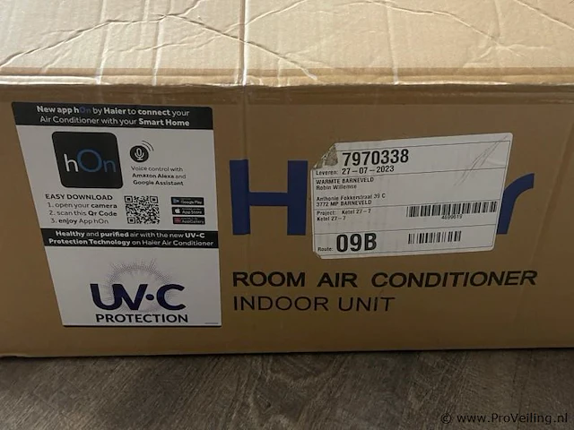 Haier as20pbahra spit type room air conditioner - afbeelding 4 van  6