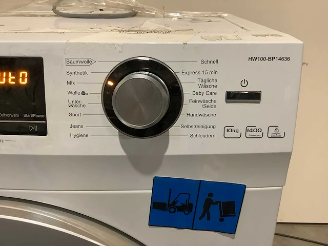 Haier hw100-bp14636 wasmachine - afbeelding 5 van  8