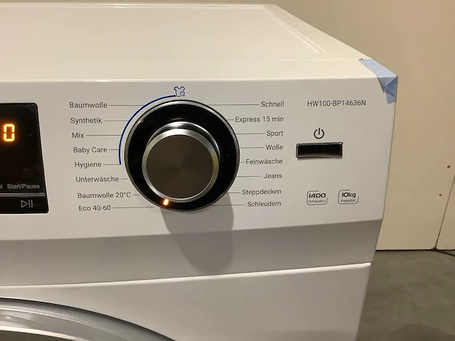 Haier hw100-bp14636n wasmachine - afbeelding 3 van  7