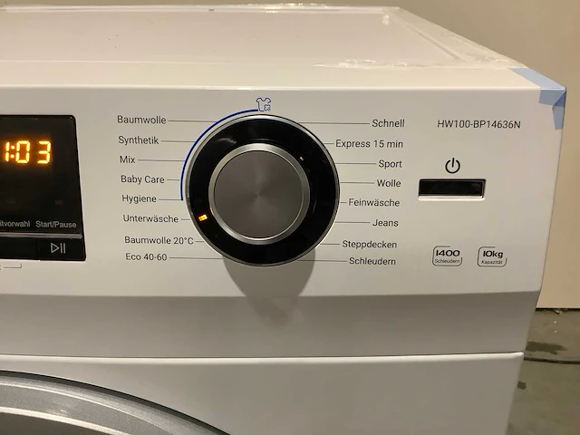 Haier hw100-bp14636n wasmachine - afbeelding 7 van  11