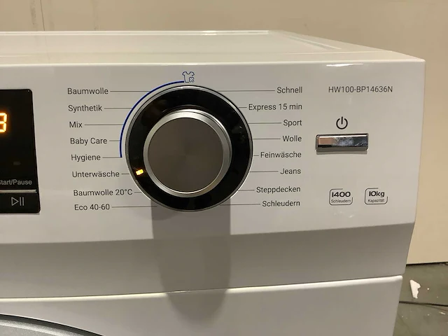 Haier hw100-bp14636n wasmachine - afbeelding 5 van  8