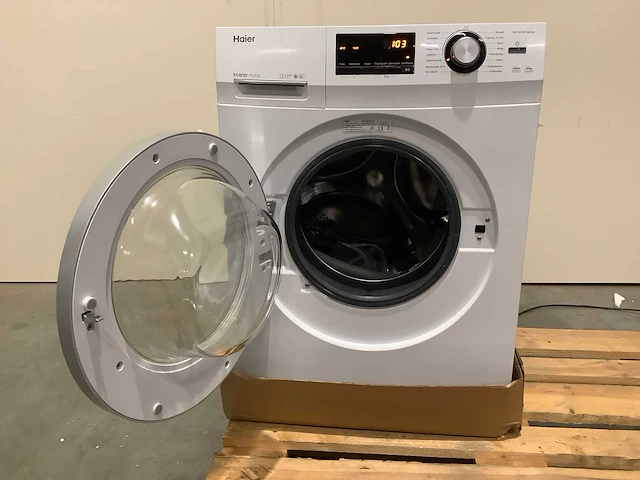 Haier hw100-bp14636n wasmachine - afbeelding 6 van  8