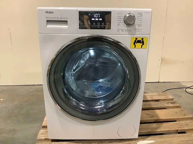 Haier hw120-b14876 wasmachine - afbeelding 2 van  9
