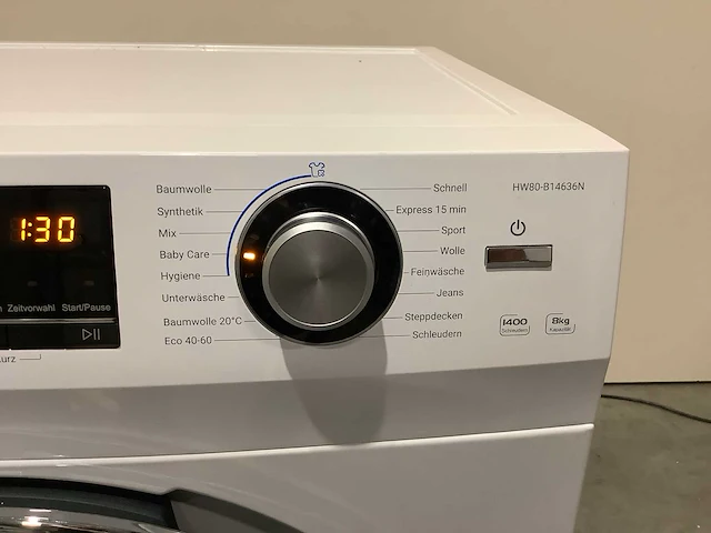 Haier hw80-b14636n wasmachine - afbeelding 5 van  8