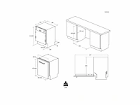 Haier xs 6b0s3fsb inbouw-vaatwasser zwart - afbeelding 2 van  6