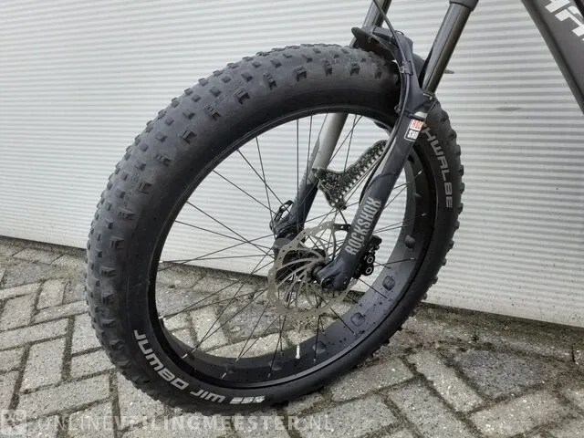 Haikbike sduro full fatsix fatbike yamaha, zwart, 2019 - afbeelding 2 van  11