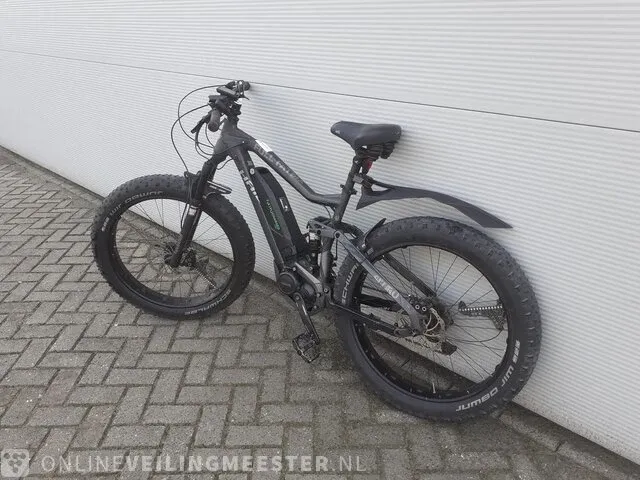 Haikbike sduro full fatsix fatbike yamaha, zwart, 2019 - afbeelding 4 van  11